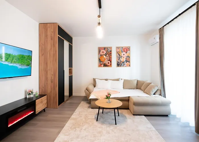 Soni Exclusive 299 Plaza With Free Private Parking & Self Check-in 부쿠레슈티