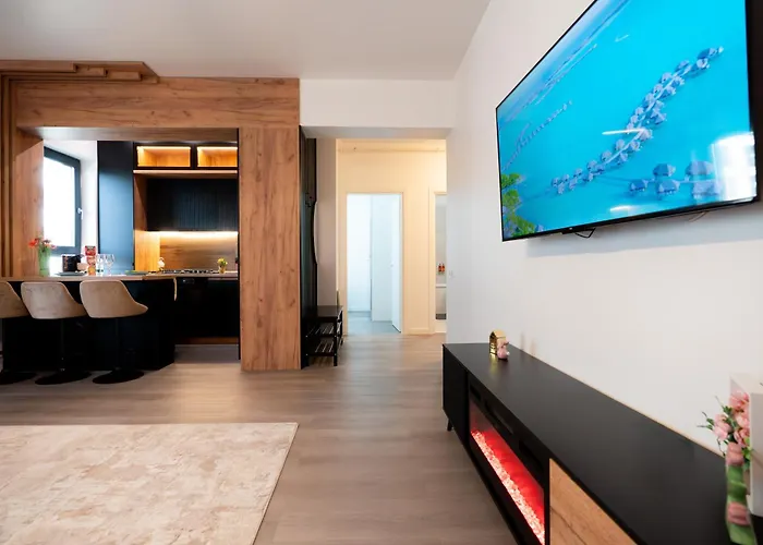 Soni Exclusive 299 Plaza With Free Private Parking & Self Check-in Apartment *